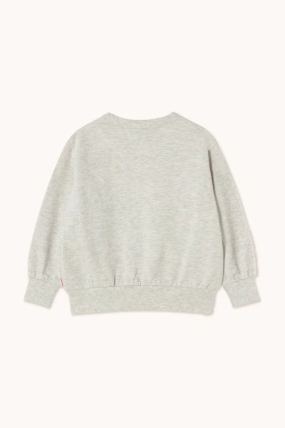 Chlapec Detská bavlnená mikina Tinycottons READERS GRAPHIC SWEATSHIRT SS25.103 béžová