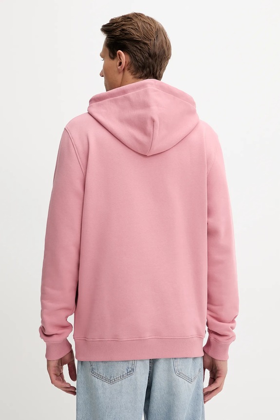 Tommy Jeans hanorac de bumbac DM0DM20258 portocaliu AW25
