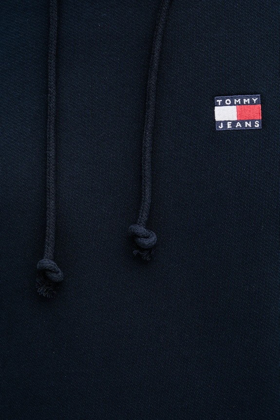 Βαμβακερή μπλούζα Tommy Jeans DM0DM20258 σκούρο μπλε