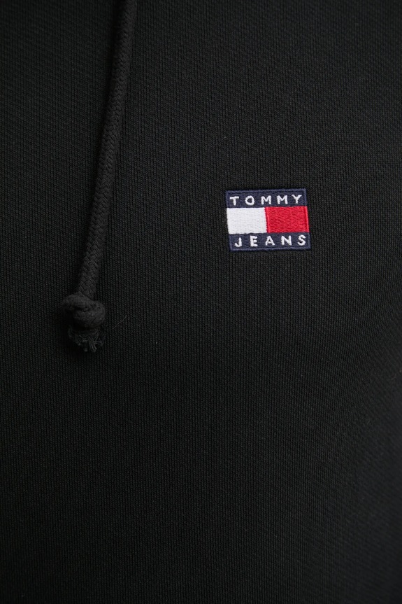 Bavlnená mikina Tommy Jeans DM0DM20258 čierna