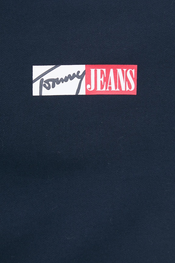 Tommy Jeans bluza bawełniana DM0DM20341 granatowy