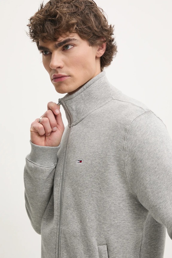 Dukserica Tommy Jeans siva DM0DM20340