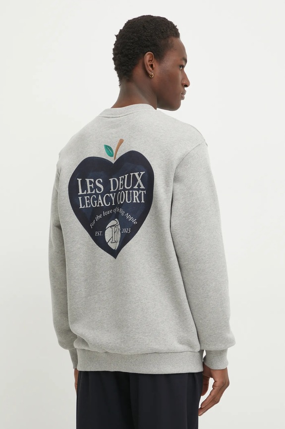 Ρούχα Βαμβακερή μπλούζα Les Deux LDM200173 γκρί