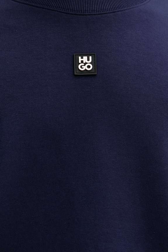 HUGO bluză Dettil 50533689 bleumarin