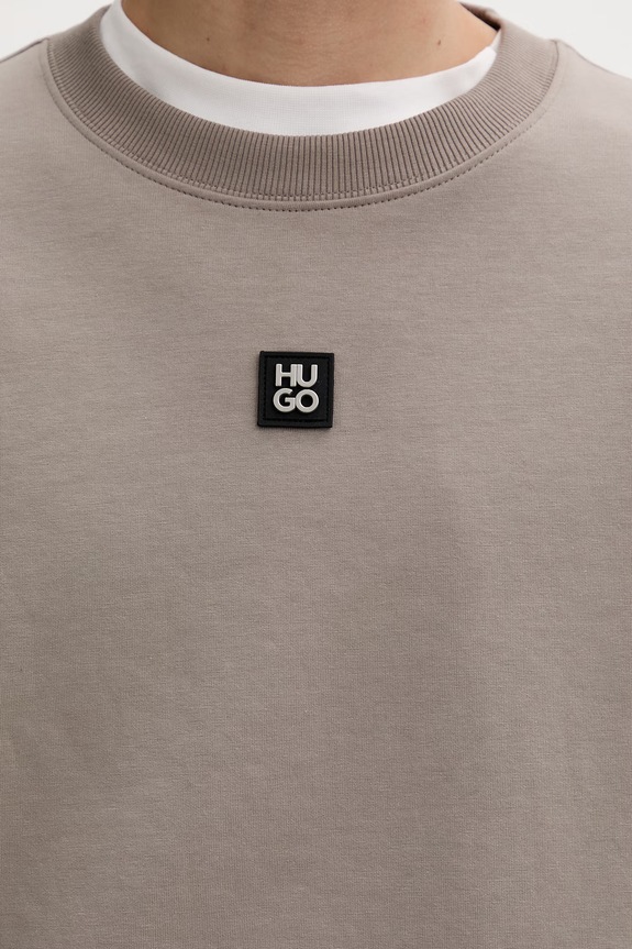 Суичър HUGO 50533689 бежов