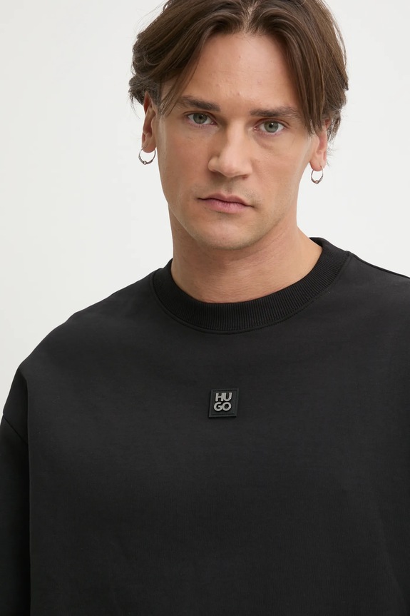 HUGO bluza Dettil czarny 50533689