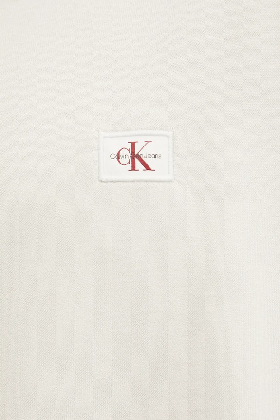 Calvin Klein Jeans bluza bawełniana J30J327037 beżowy