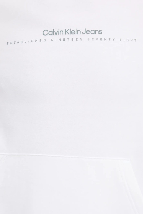 Calvin Klein Jeans bluza J30J327076 biały