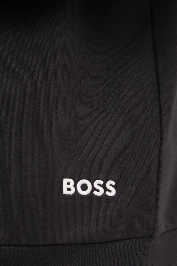 BOSS bluza bawełniana lounge 50535787 czarny