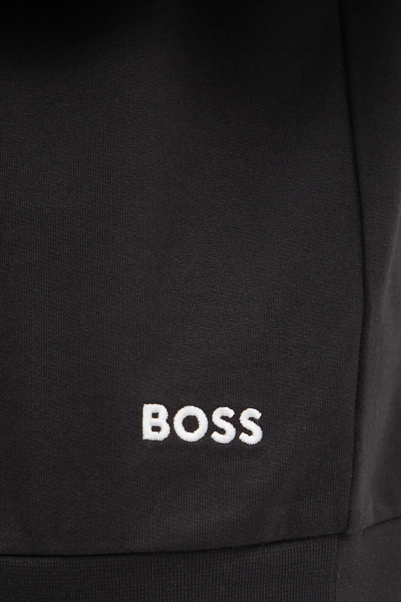 BOSS bluza bawełniana lounge 50535787 czarny