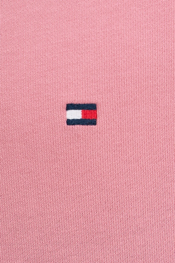 Tommy Hilfiger hanorac cu glugă bărbătesc din bumbac MW0MW37235 roz