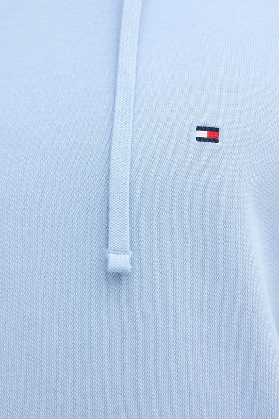 Tommy Hilfiger hanorac cu glugă bărbătesc din bumbac MW0MW37235 albastru