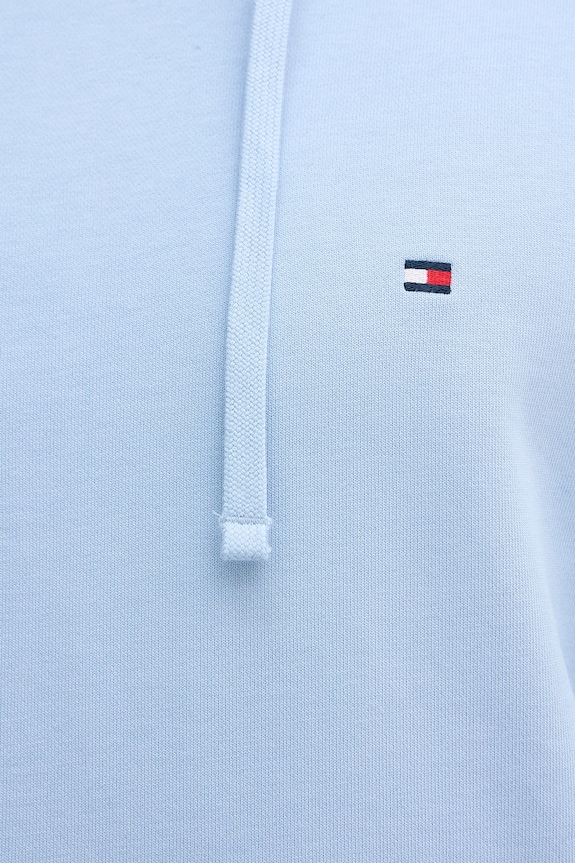 Tommy Hilfiger hanorac cu glugă bărbătesc din bumbac MW0MW37235 albastru