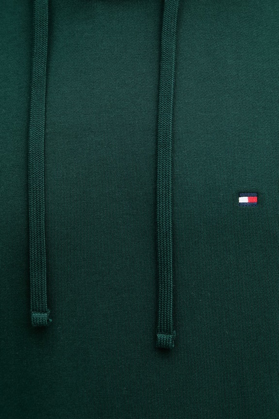 Tommy Hilfiger mikina s kapucňou pánska bavlnená MW0MW37235 zelená