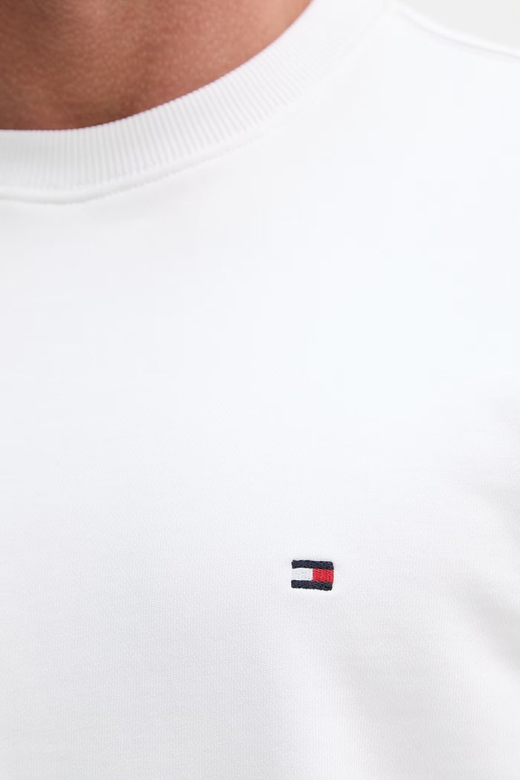 Tommy Hilfiger bluza męska bawełniana MW0MW37237 biały
