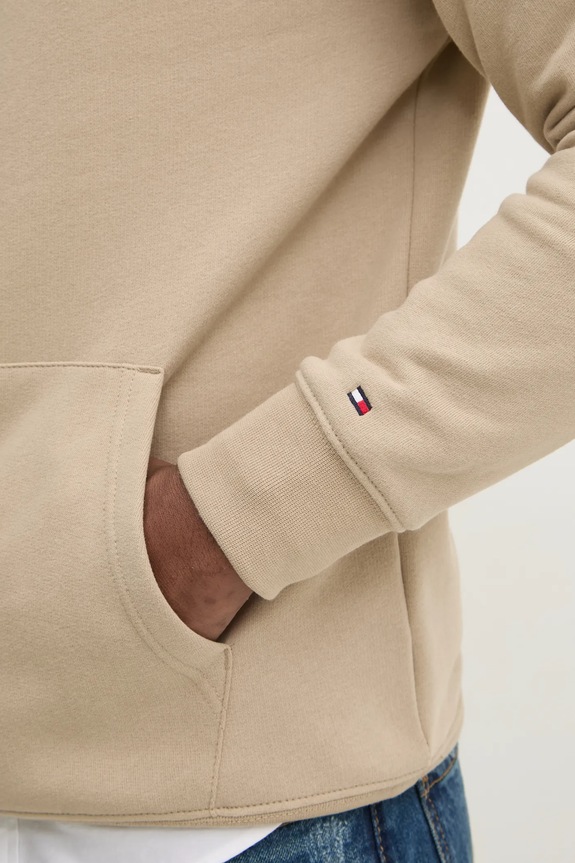 Dukserica Tommy Hilfiger MW0MW37455 bež