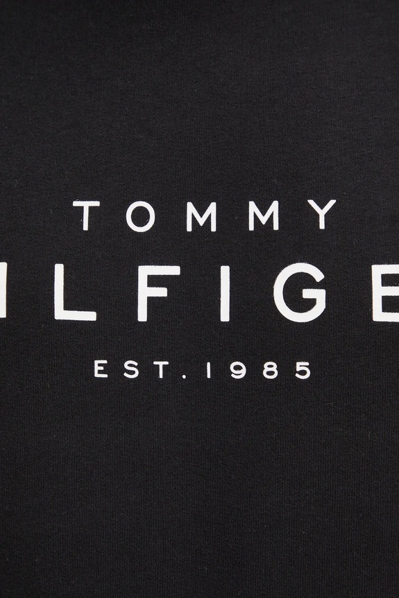 Tommy Hilfiger felpa MW0MW37455 nero