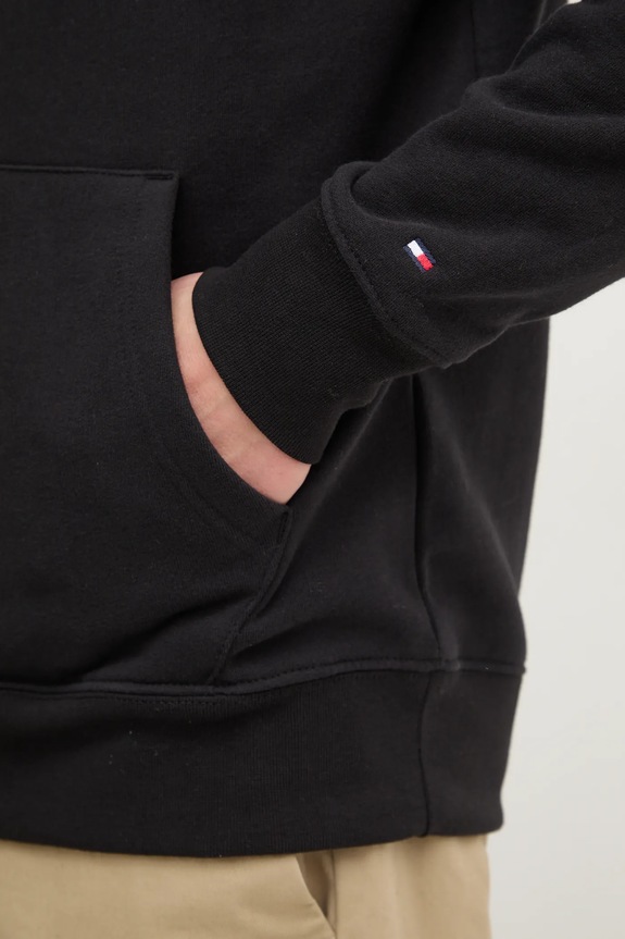 Μπλούζα Tommy Hilfiger MW0MW38332 μαύρο
