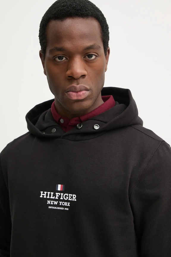 Tommy Hilfiger felső MW0MW39050 fekete