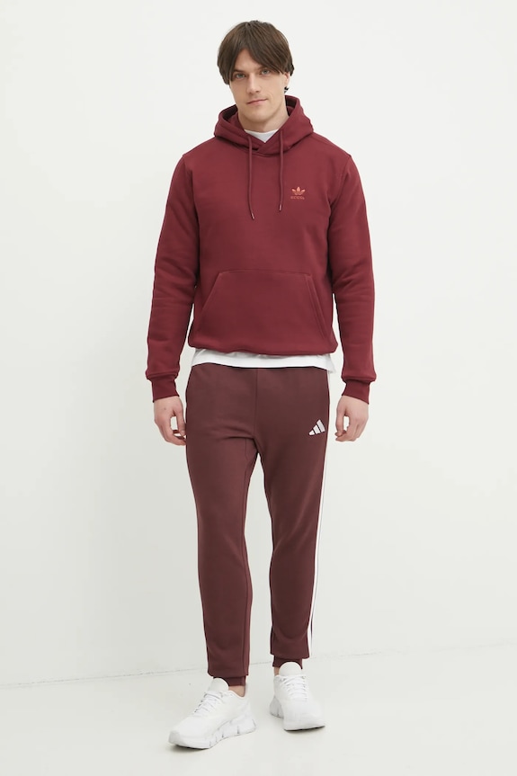 adidas Originals bluza Essential JD2403 bordowy SS25