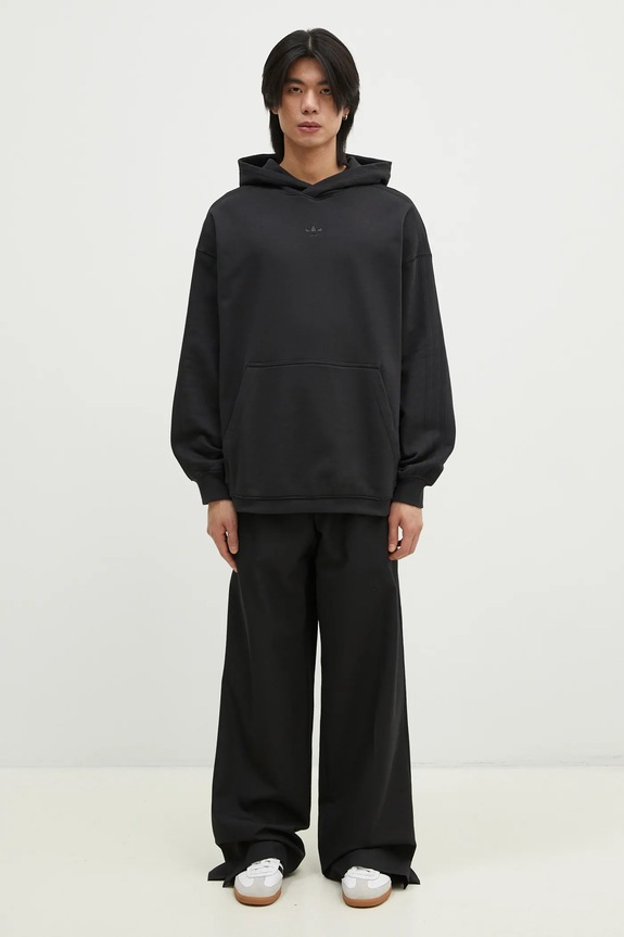 adidas Originals cotton sweatshirt Essential black JC9572