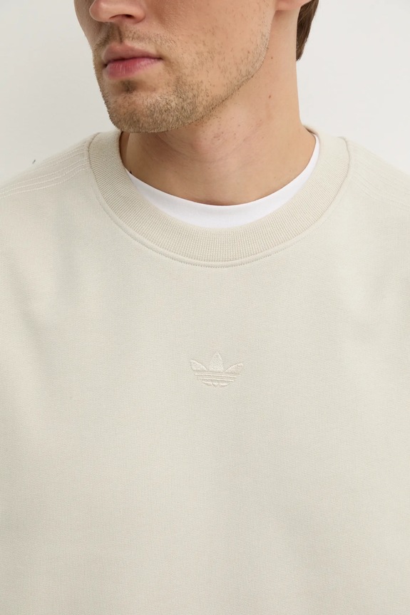 adidas Originals bluza bawełniana Essential JD3304 beżowy