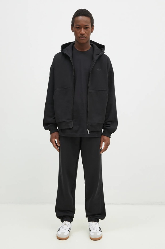 Памучен суичър adidas Originals Essential черен JC9579