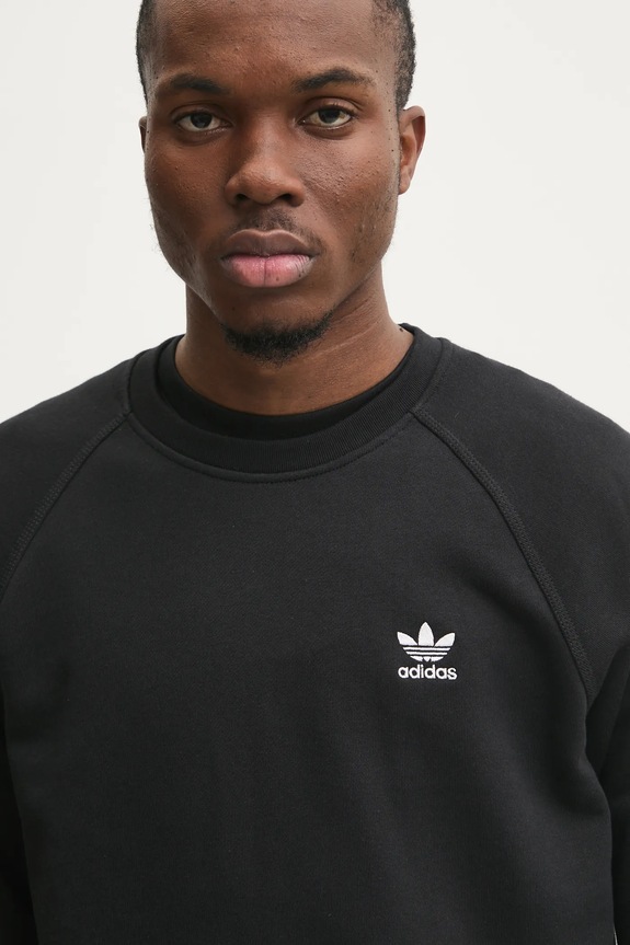 adidas Originals bluza bawełniana Essential czarny JD2412