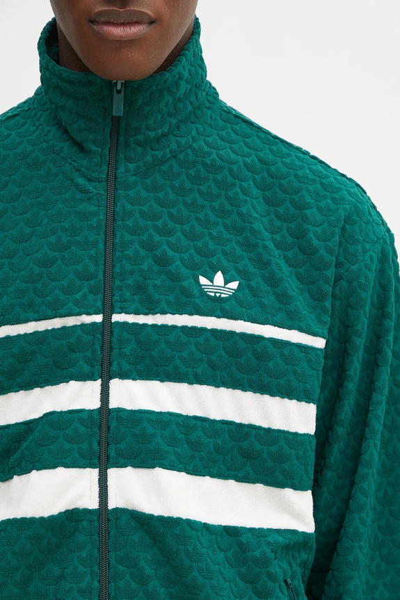 adidas Originals sweatshirt Q12 MONOGRAM T green JD0696