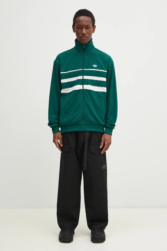 adidas Originals sweatshirt Q12 MONOGRAM T JD0696 green