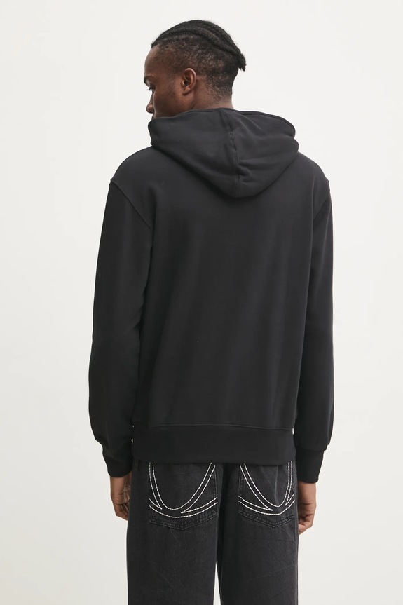 Одяг Бавовняна кофта adidas Originals OUTL TREF HDY JP1079 чорний