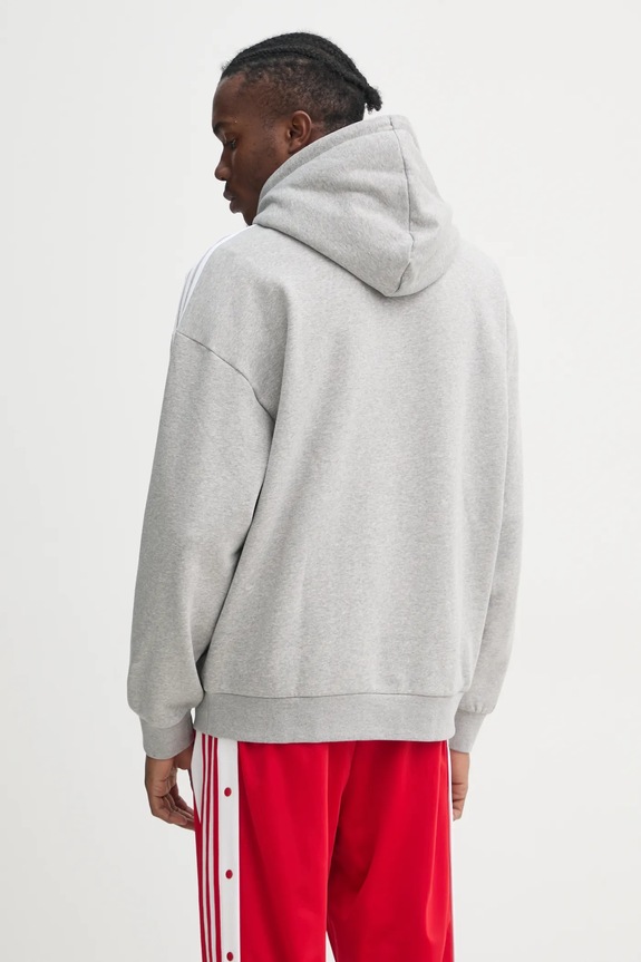Oblečení Mikina adidas Originals BAGGY HOODIE JP1076 šedá