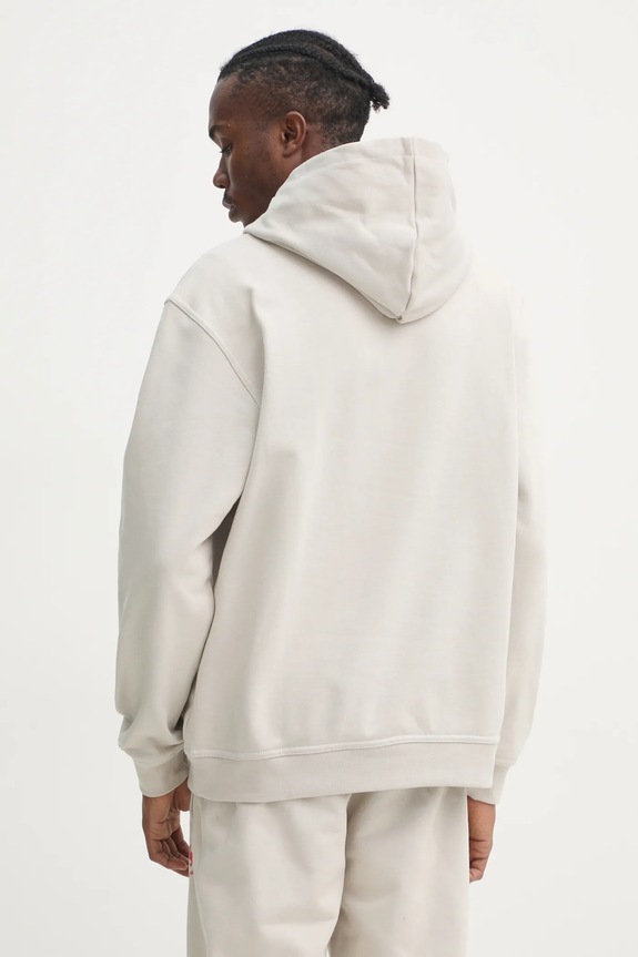 Îmbrăcăminte adidas Originals hanorac de bumbac Wabash JD0670 bej