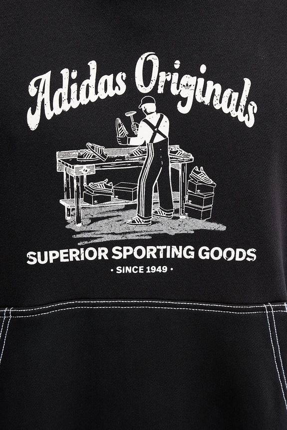 adidas Originals felpa in cotone Wabash JP4483 nero