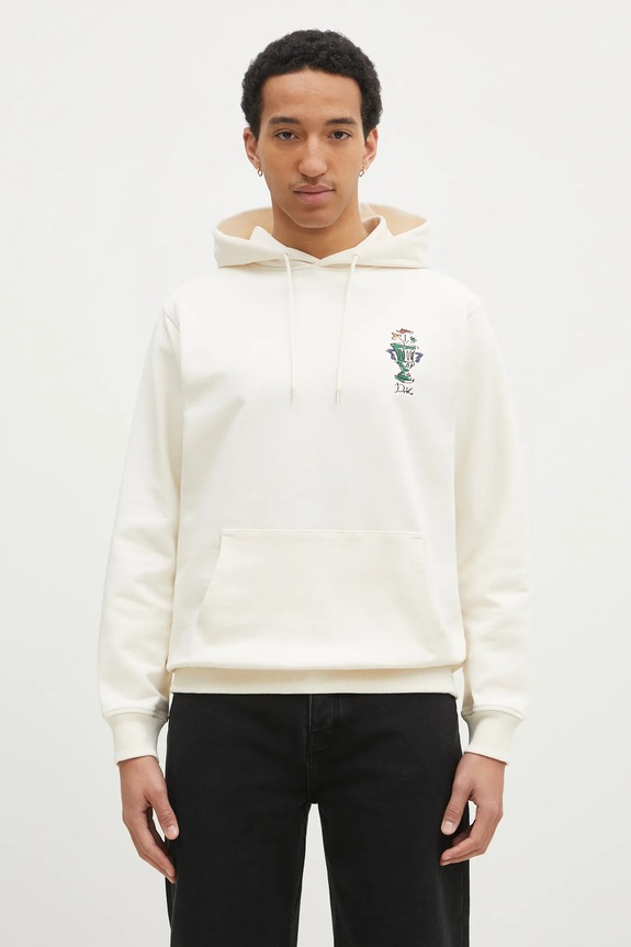 Бавовняна кофта Drôle de Monsieur Le Hoodie Vase бавовна бежевий F.HO174.CO127.CM