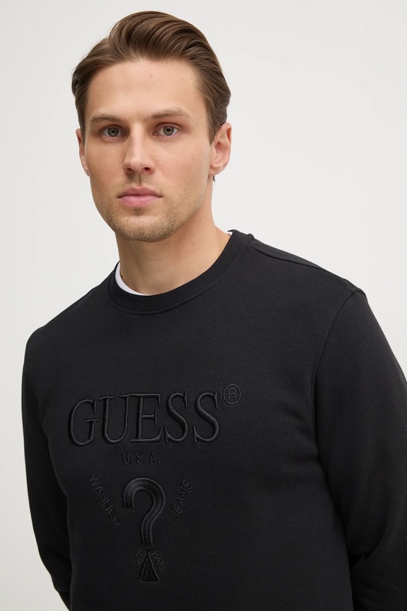 Guess bluza BEAU negru M5RQ08.KCN01