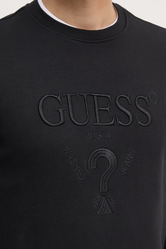 Guess bluza BEAU M5RQ08.KCN01 negru
