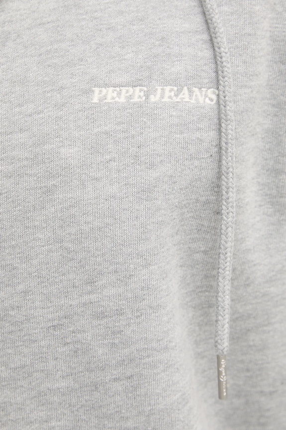 Dukserica Pepe Jeans DAMIAN ZIP PM582752 siva