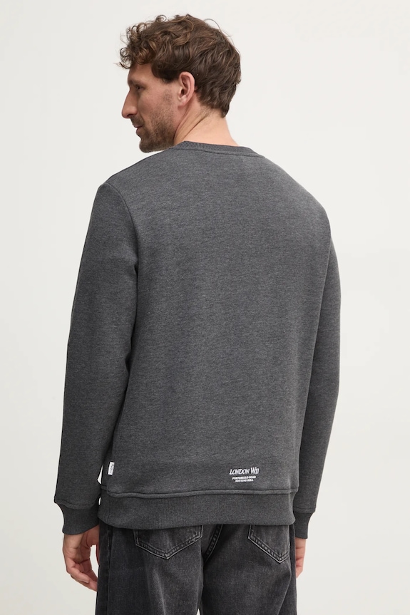 Oblečenie Mikina Pepe Jeans DAMIAN CREW PM582754 sivá