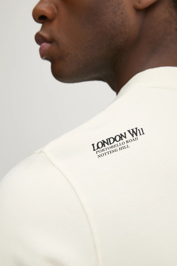 Pepe Jeans bluza DYLAN CREW PM582756 beżowy