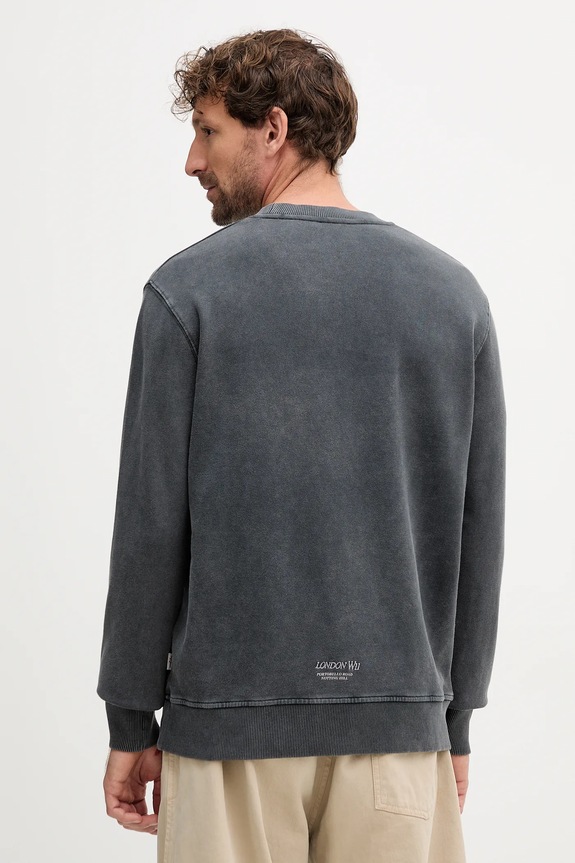 Odzież Pepe Jeans bluza bawełniana DARIUS CREW PM582760 szary