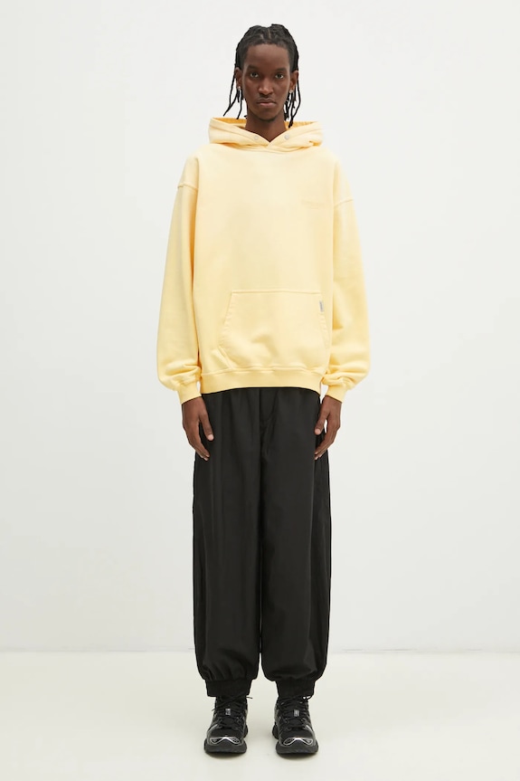 Бавовняна кофта Represent Owners Club Hoodie OCM41113.32 жовтий