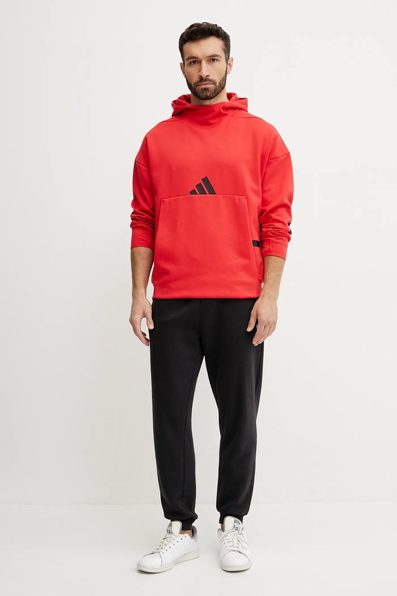 adidas bluza Z.N.E. JD5322 czerwony SS25