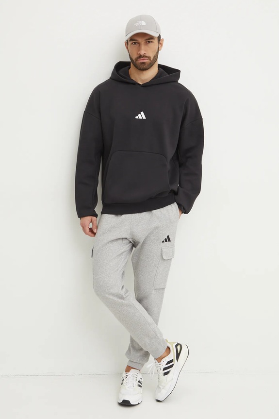 Mikina adidas Future Icons JD4954 čierna AW25