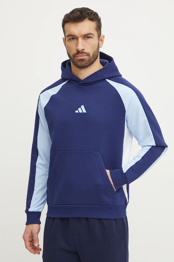 adidas felpa Essential Colorblock con blu navy JD8064