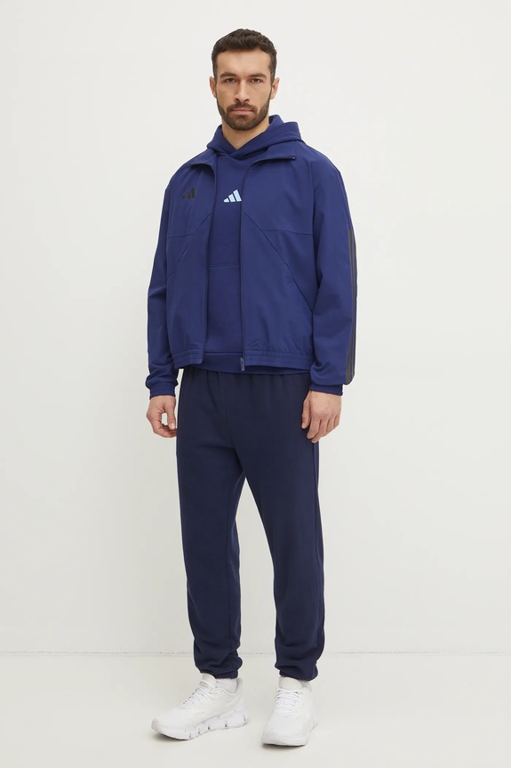 adidas felpa Essential Colorblock JD8064 blu navy SS25