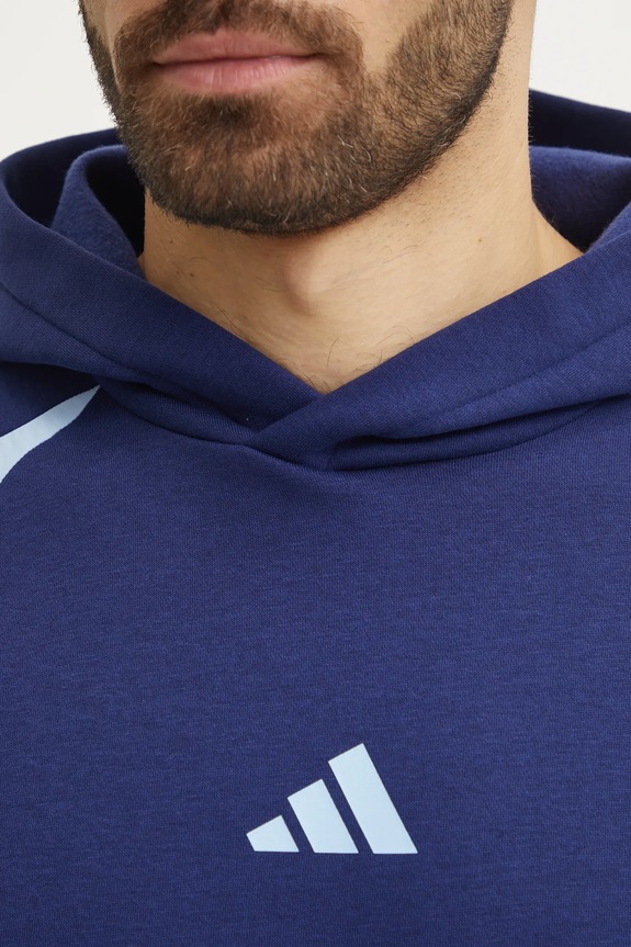 adidas felpa Essential Colorblock JD8064 blu navy