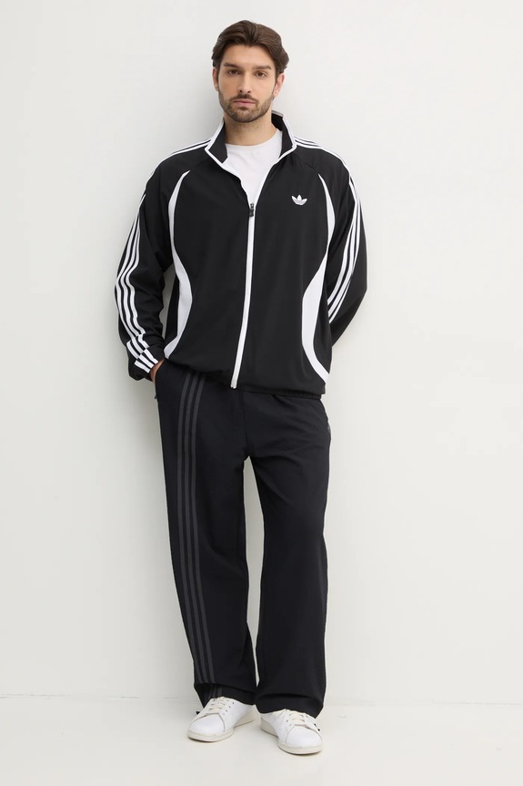 Mikina adidas Originals Teamgeist JC6227 čierna SS25