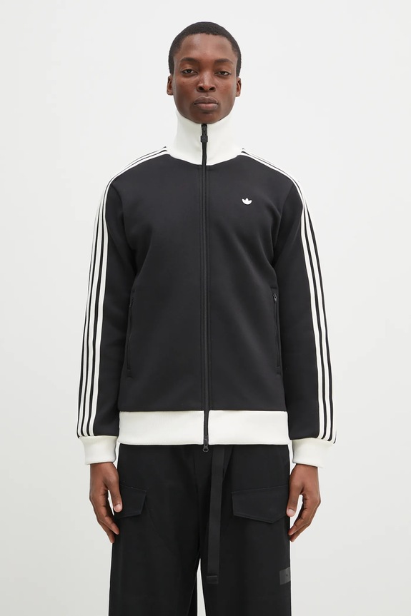 adidas Originals bluza Premium Tracktop bez kaptura czarny JC6353