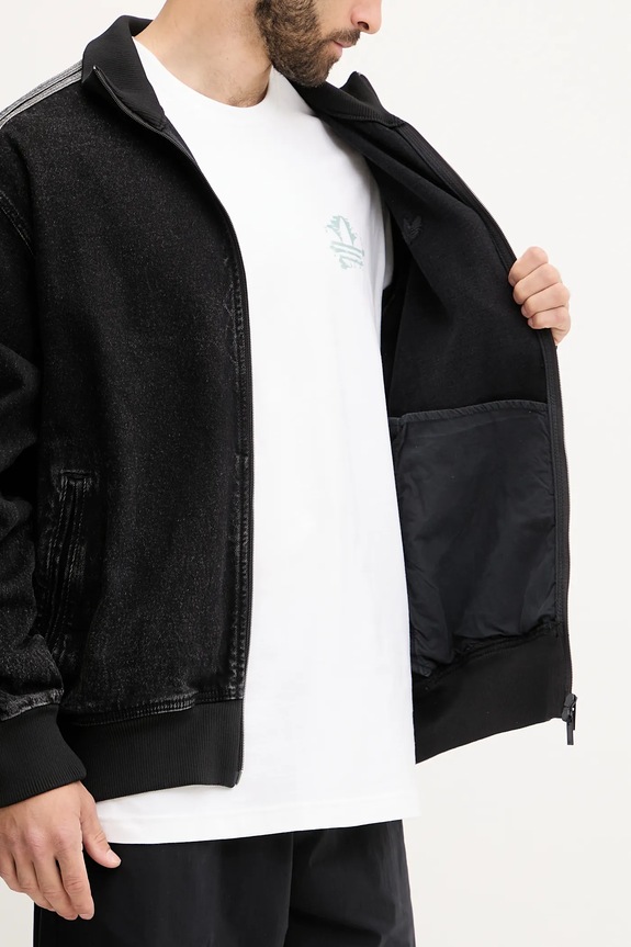 adidas Originals denim jacket Adicolor Denim Firebird Track Top JC6717